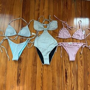 Maaji Shimmer Suit Bundle Medium NWOT